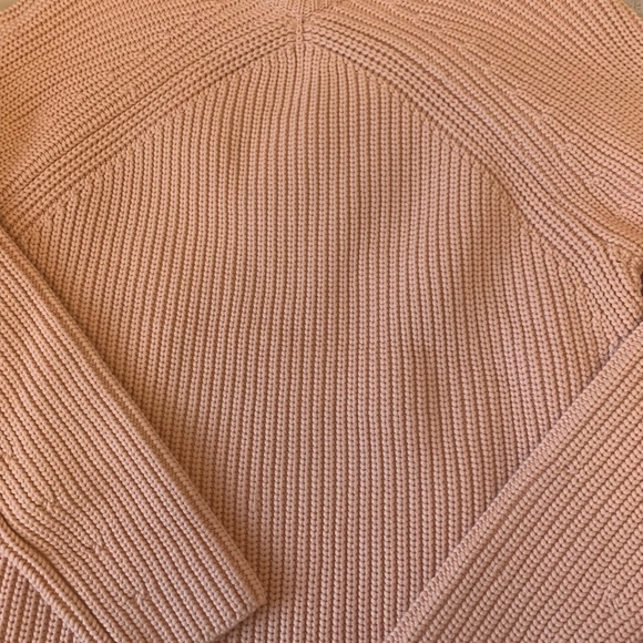 ACNE STUDIOS Katan Heavy Rib Knit Pale Dusty Pink Size Large - Picture 16 of 16